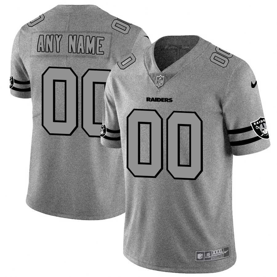 Nike Raiders Customized 2019 Gray Gridiron Gray Vapor Untouchable Limited Jersey,We sell and wholesale Nike Raiders Customized 2019 Gray Gridiron Gray Vapor Untouchable Limited Jersey on line form chian!